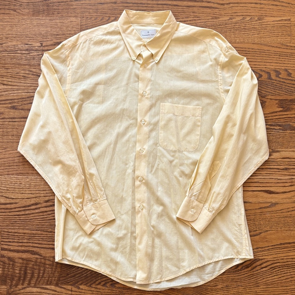 Ermenegildo Zegna button down shirt